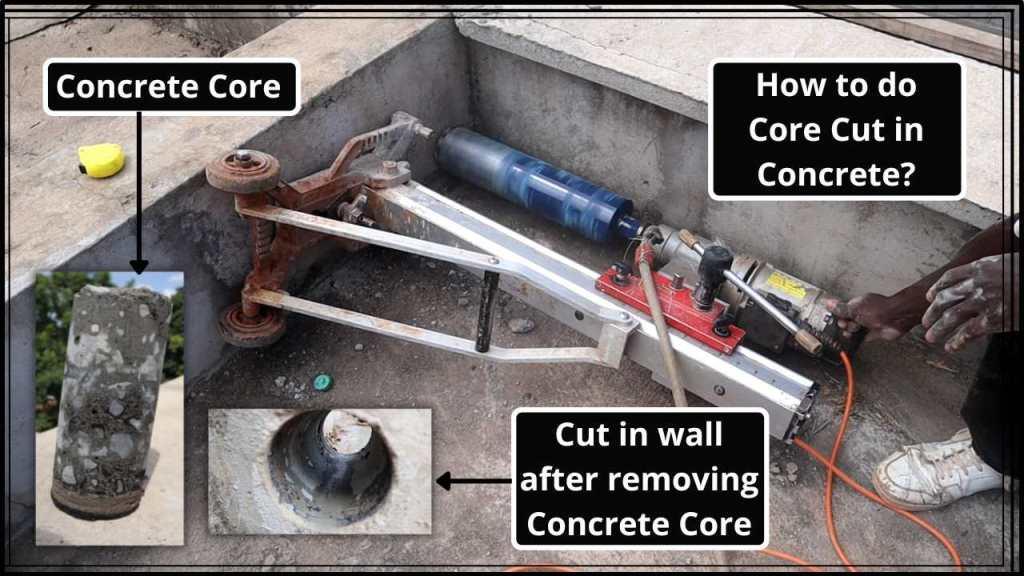 How to perform a concrete core cut | Everything you need to know